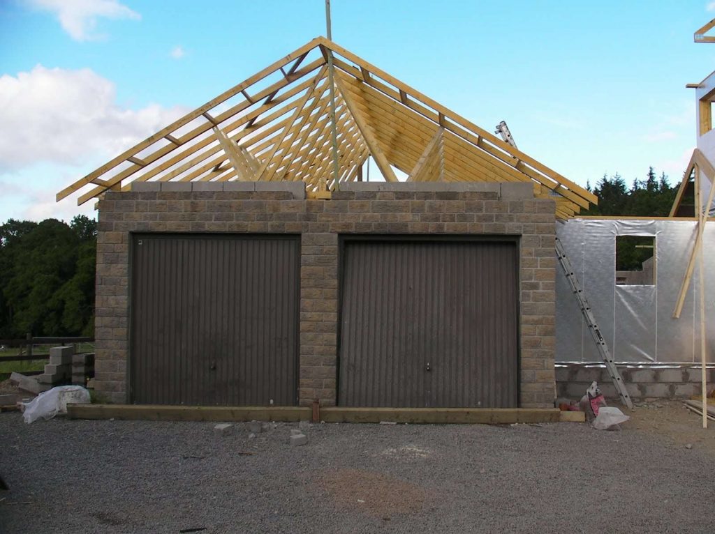 Garage roof repair