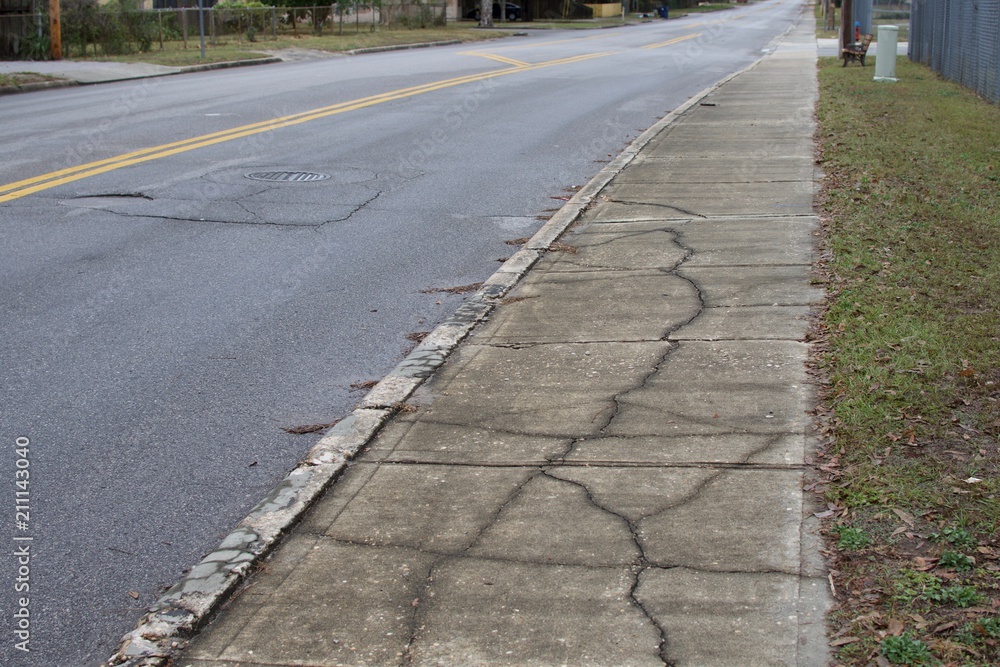 Cracked Sidewalks Pics | Creative Habitat Bldrs LLC